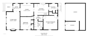 1307 Blake St 2D Floor Plan