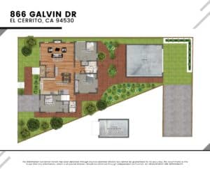 866 Galvin Dr Unbranded 2D Illustrated Floor Plan