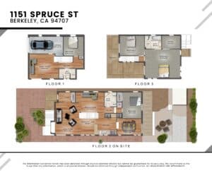 1151 Spruce St Unbranded 2D Illustrated Floor Plan