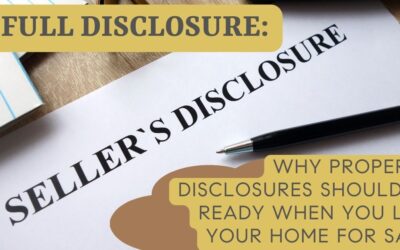 Full Disclosure: Timely Property Disclosures in Real Estate
