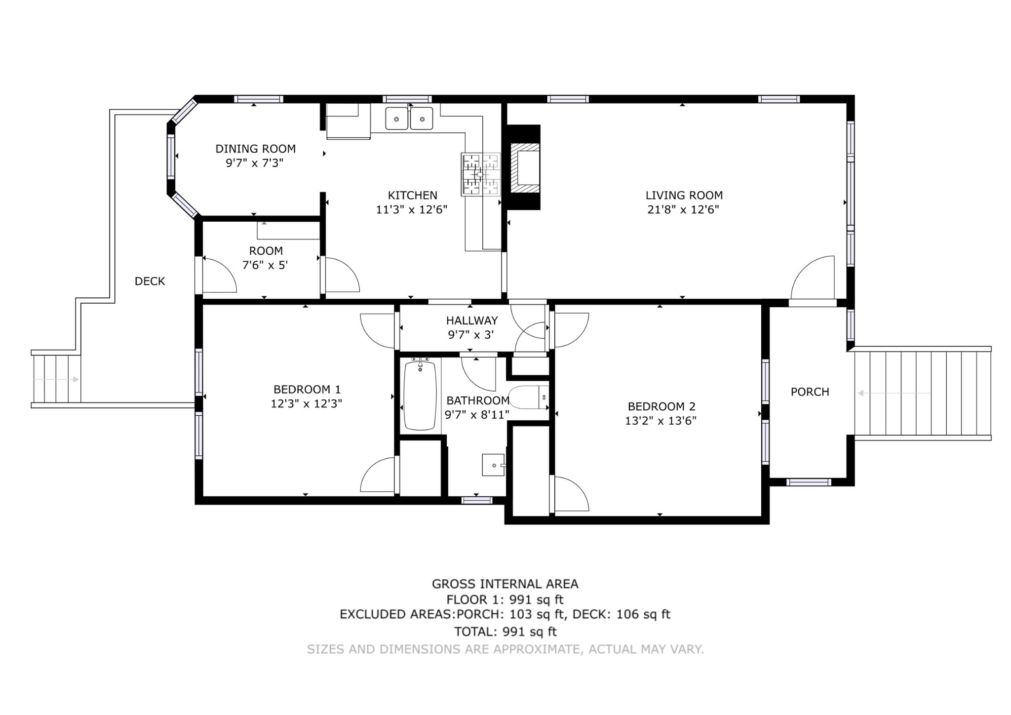 2370 Hilgard Ave - Floor Plan