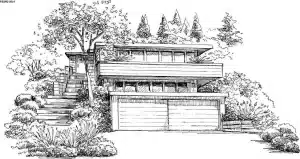 617 Grizzly Peak Drawing Stock Photo