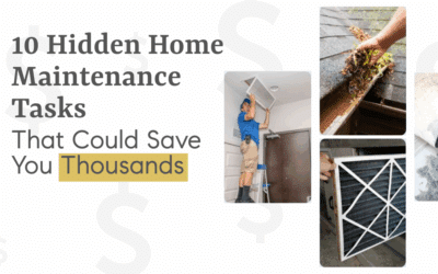 10 Hidden Home Maintenance Tasks That Could Save You Thousands