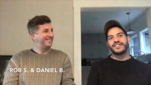 rob s and daniel b video testimo